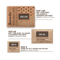 Boveda 69% 320g Humidifier Pack  uitleg