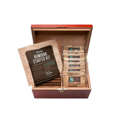 Boveda Humidor Starter Kit sfeerfoto set in humidor
