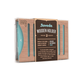 Boveda humidity pack houder hout 2 packs