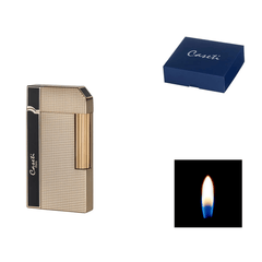 Caseti vuursteen aansteker goud zwart sfeerfoto