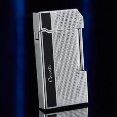 Caseti Rome Vuursteenaansteker – Chroom/Zwart sfeerfoto 2