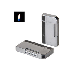 Caseti Rome Vuursteenaansteker – Chroom/Zwart sfeerfoto