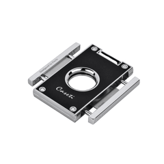 Caseti Sigarenknipper Zwart – Dubbele messen liggen open