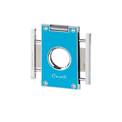 Caseti sigarenknipper licht blauw open