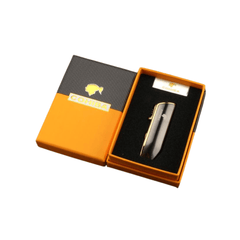 Cohiba Sigarenaansteker Grijs Goud giftbox