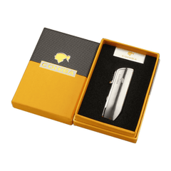 Cohiba Sigarenaansteker Zilver giftbox