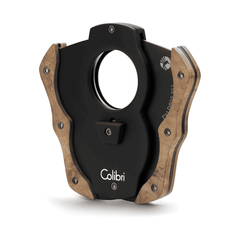 Colibri Cut Double Guillotine Sigarenknipper Light Burl open