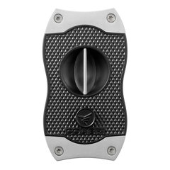 Colibri Diamond V-Cut Sigarenknipper Zwart/Chroom voorkant