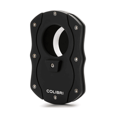 Colibri Double Guillotine Sigarenknipper Zwart Butterfly cut