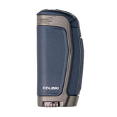 Colibri E3 Triple Jet Aansteker – Blauw zijkant