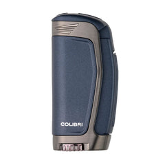 Colibri E3 Triple Jet Aansteker – Blauw zijkant