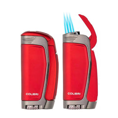 Colibri E3 Triple Jet Aansteker – Rood sfeer