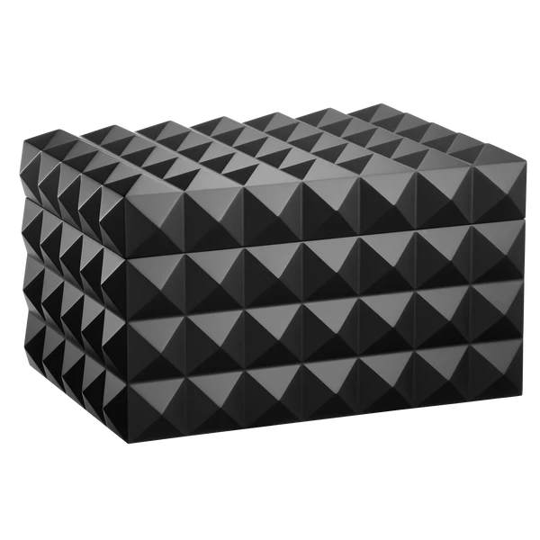 nd Quasar Humidor Zwart Mat vooraanzicht