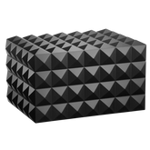 nd Quasar Humidor Zwart Mat vooraanzicht