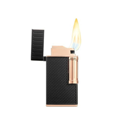 Colibri Julius Soft Flame Aansteker – Rosé Goud open vlam