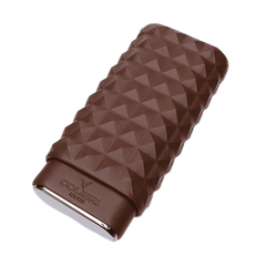 Colibri Quasar Bruin – Leren Sigarenkoker liggend