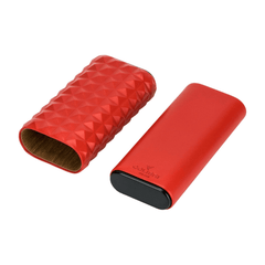 Colibri Quasar Rood – Leren Sigarenkoker open