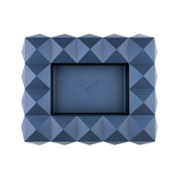 Colibri Quasar Sigarenasbak Mat Blauw  boven aanzicht