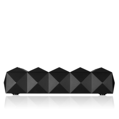 Colibri Quasar Sigarenasbak Zwart  zijkant