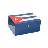 Humidor Cuba Maxi – Luxe Cederhouten Humidor voorkant