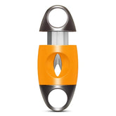 Premium Sigarenknipper V Cutter - Geel Grijs Legering Mes voor Perfecte Knip