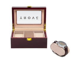 Trove Horloge box hout 3 plekken open 1