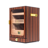 Trove Humidor sigaren kist Led Bruin schuin