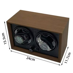 Trove horloge winder watch bruin hout afmetingen