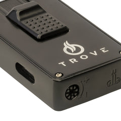 Trove sigarenaansteker zwart  onderkant