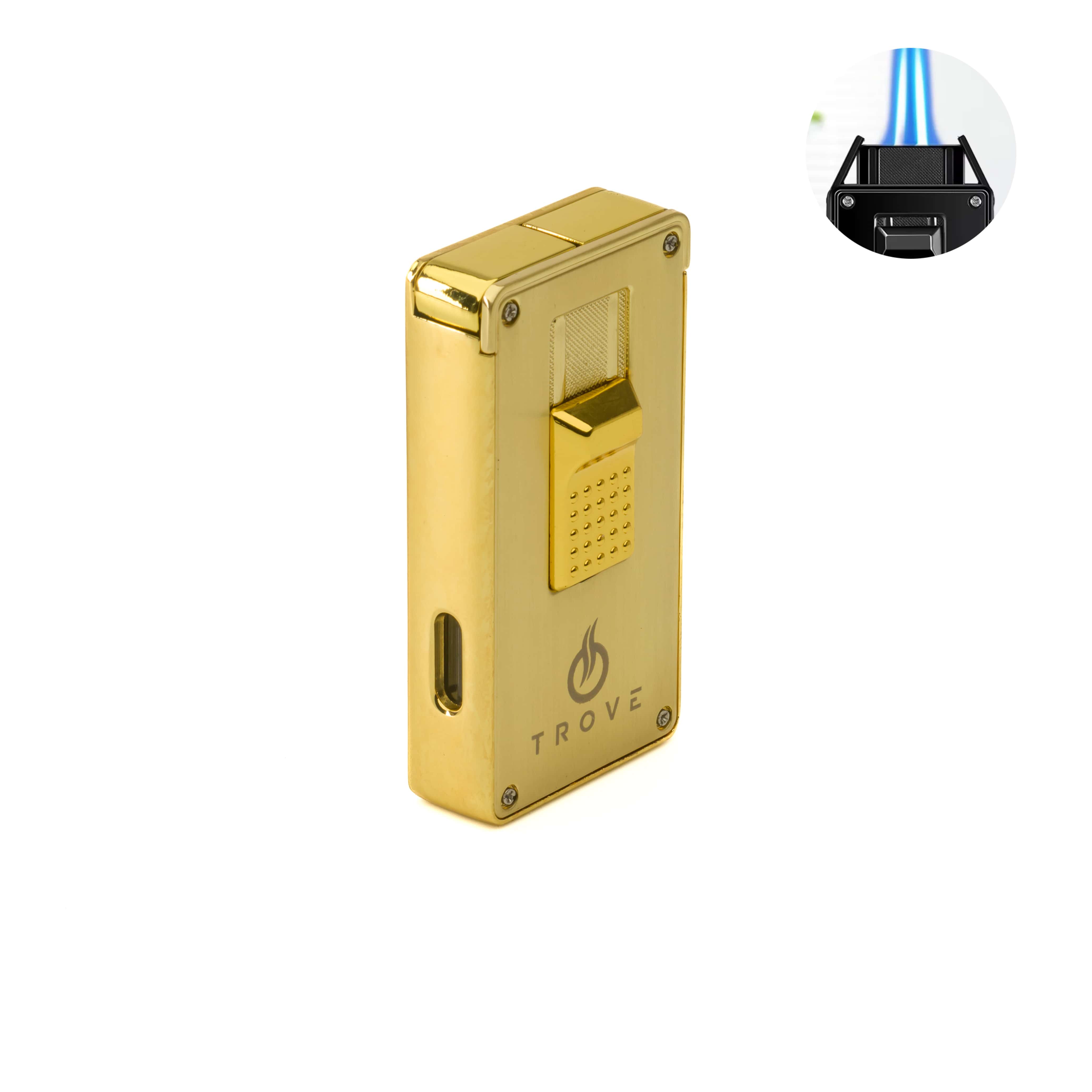 Trove sigarenaansteker goud sfeer