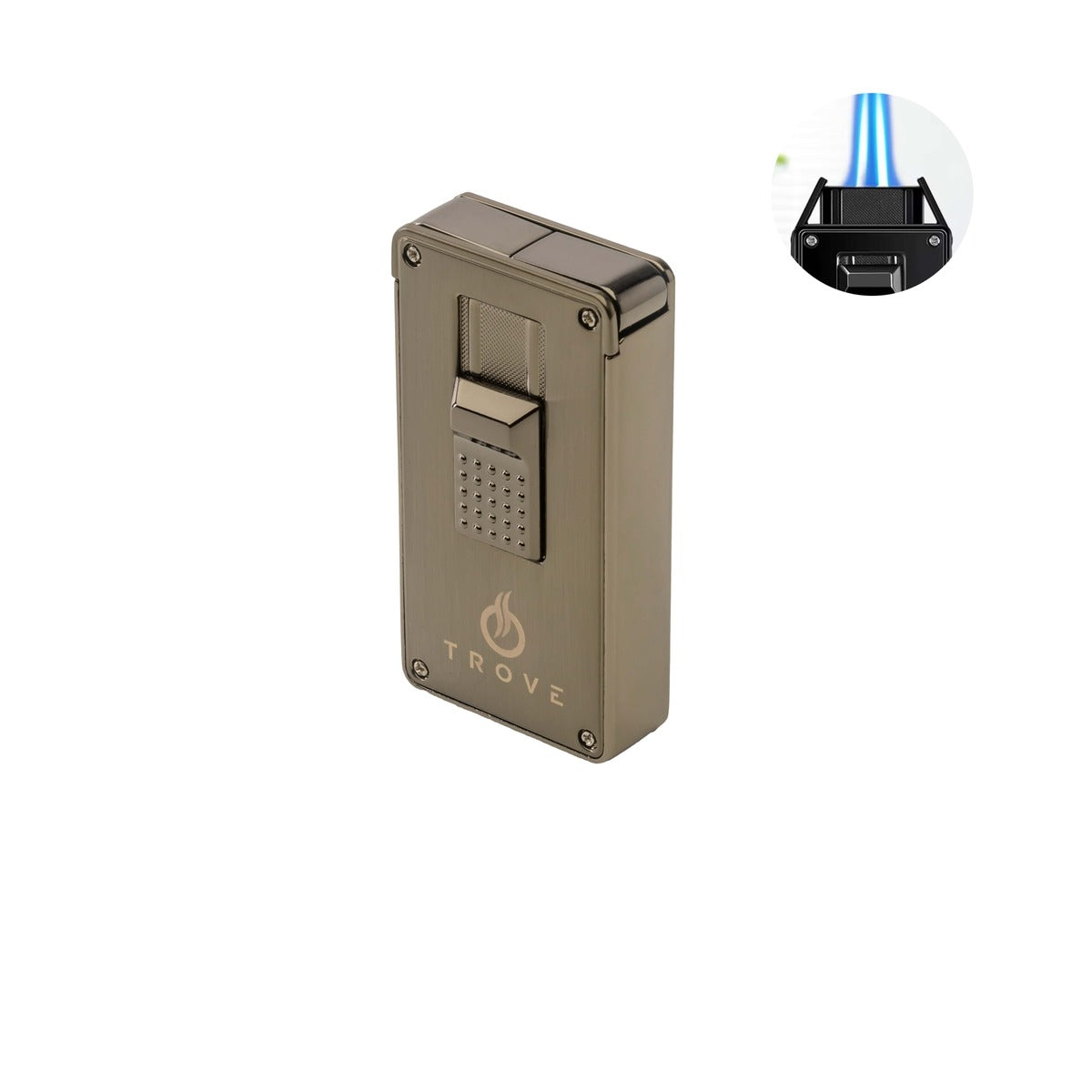 Trove sigarenaansteker antraciet voorkant