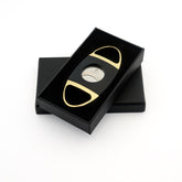 Trove sigarenknipper zwart goud met doos