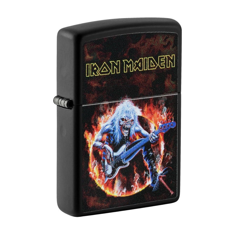 Zippo Iron Maiden Mat zwart