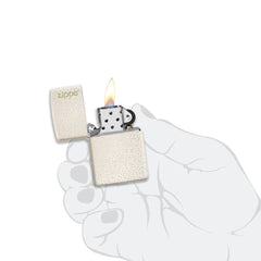 Zippo Mercury glass staand open hand