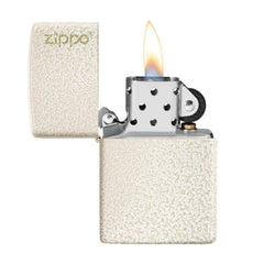 Zippo Mercury glass staand open vlam