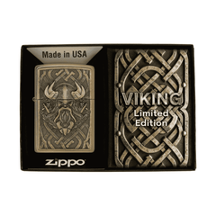 Zippo Viking Limited Edition doosje open