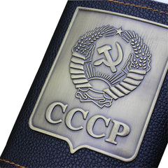 Whiskey Heupfles Set - CCCP - Roestvrij Staal met Trechter en 2 Shot Glazen - 240ml