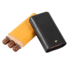 Cohiba humidor sigaar koker geel zwart