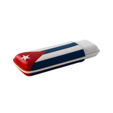 sigarenkoker met Cubaanse vlag voor 2 sigaren