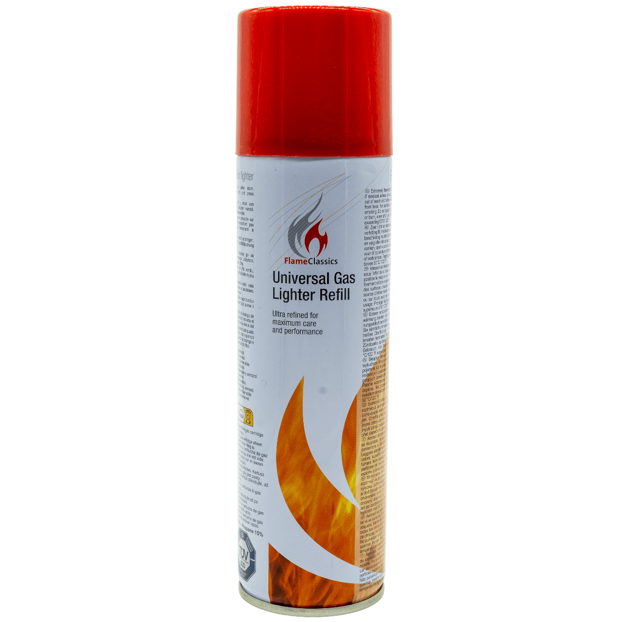 Aansteker gas navulling fles 250ml 3 a