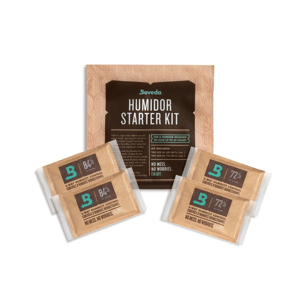 Boveda Humidor Starter Kit pack