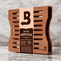 Boveda houder ceder voor 4 humidity packs staand sfeer
