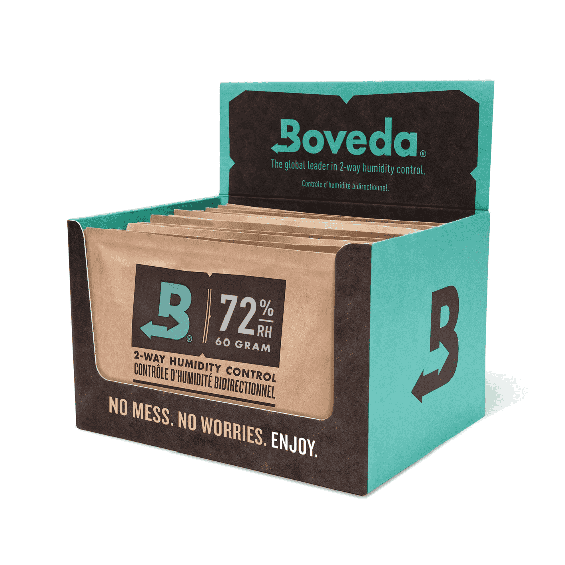 Boveda humidity pack 72% doosje