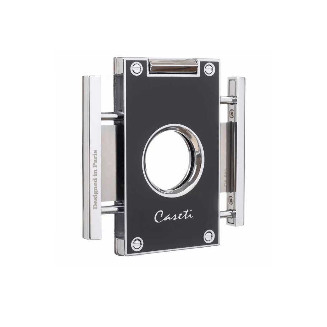 Caseti Sigarenknipper Zwart – Dubbele messen open 