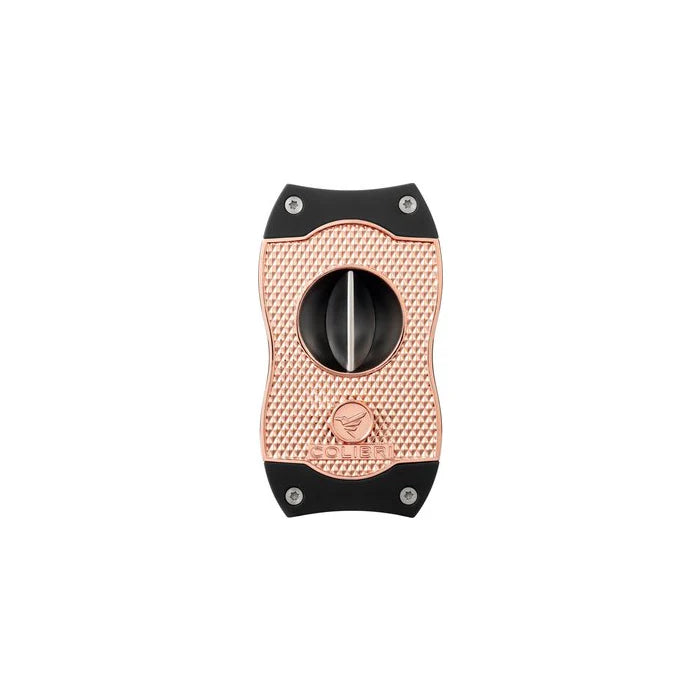 Colibri Diamond V-Cut Sigarenknipper Rosegold/Zwart  voor