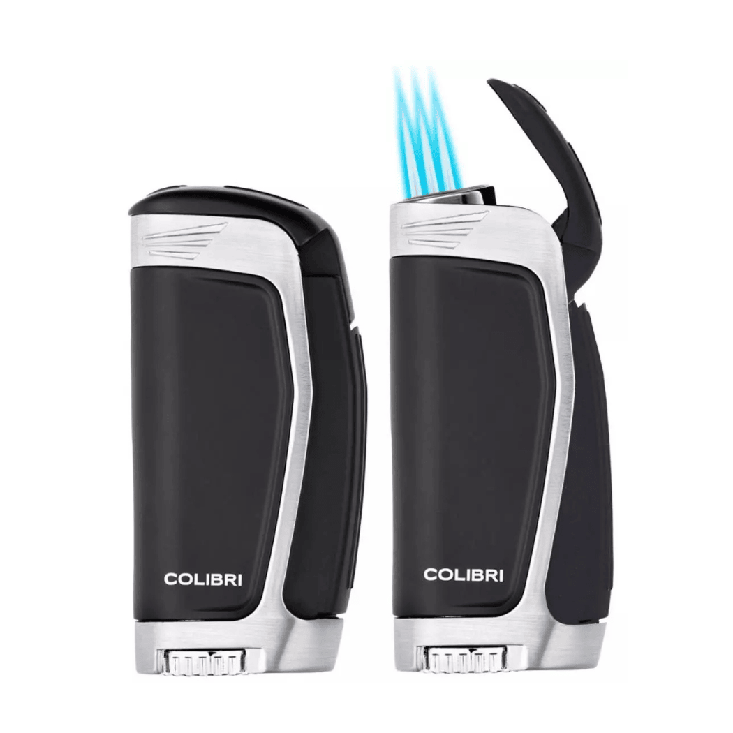 Colibri E3 Aansteker Zwart Chroom 2