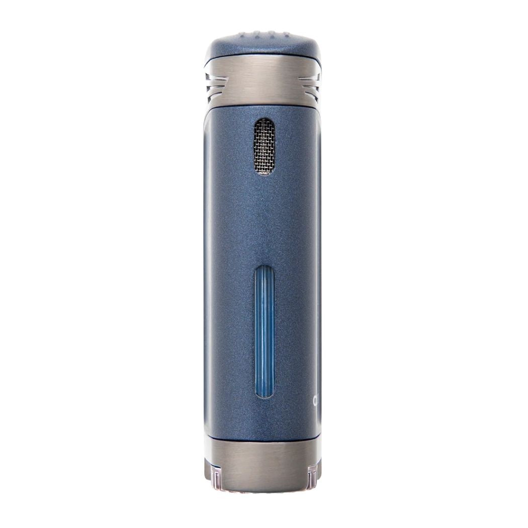 Colibri E3 Triple Jet Aansteker – Blauw zijkant 2