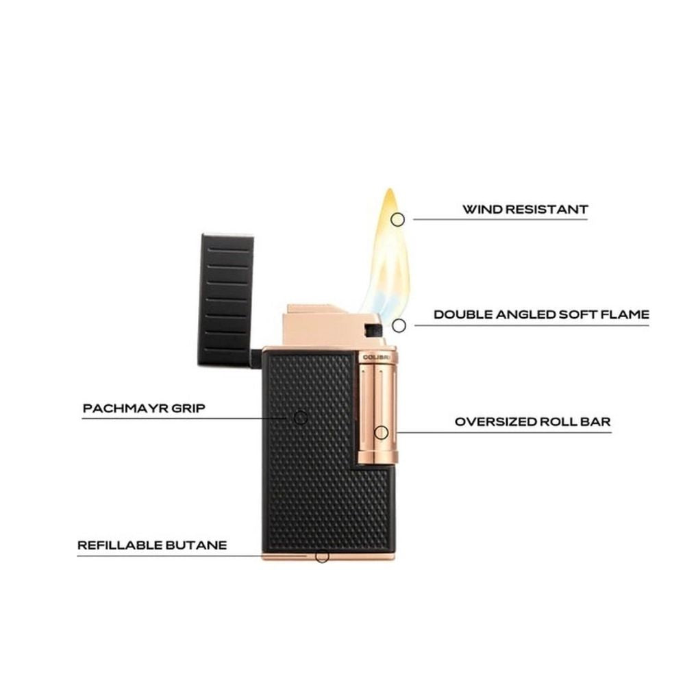  Colibri Julius Soft Flame Aansteker – Rosé Goud 2
