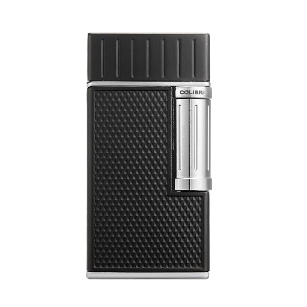 Colibri Julius Soft Flame Aansteker – Zwart/Chroom