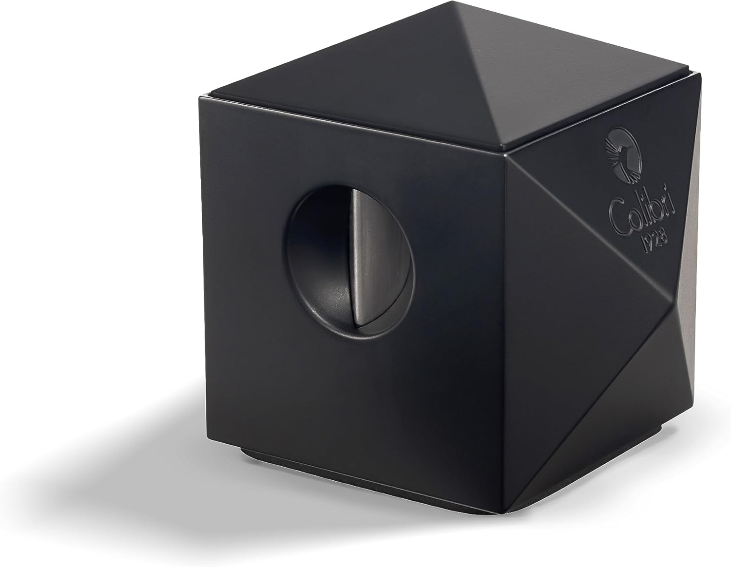 Colibri Quasar 2-in-1 Sigaren Tafelknipper Zwart schuin aanzicht
